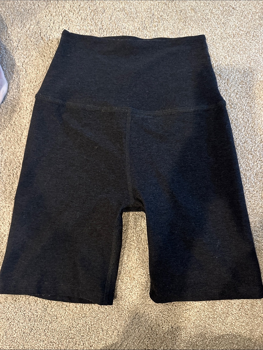 Beyond Yoga Black High-Rise Bike Shorts